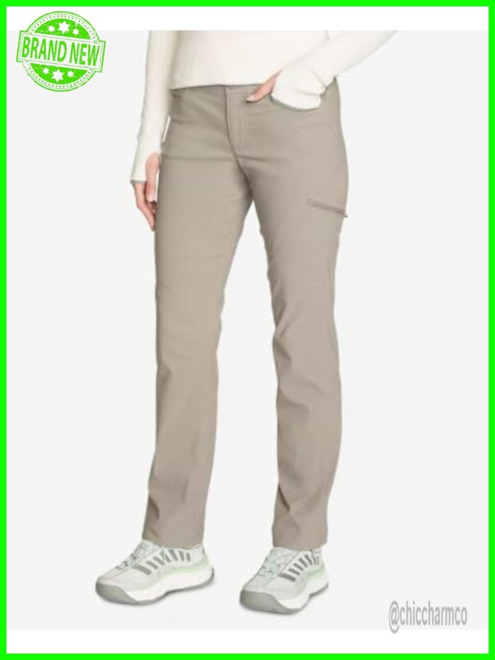 Womens Rainier Hiking Pants Cargo Pocket DWR Athletic Outdoor